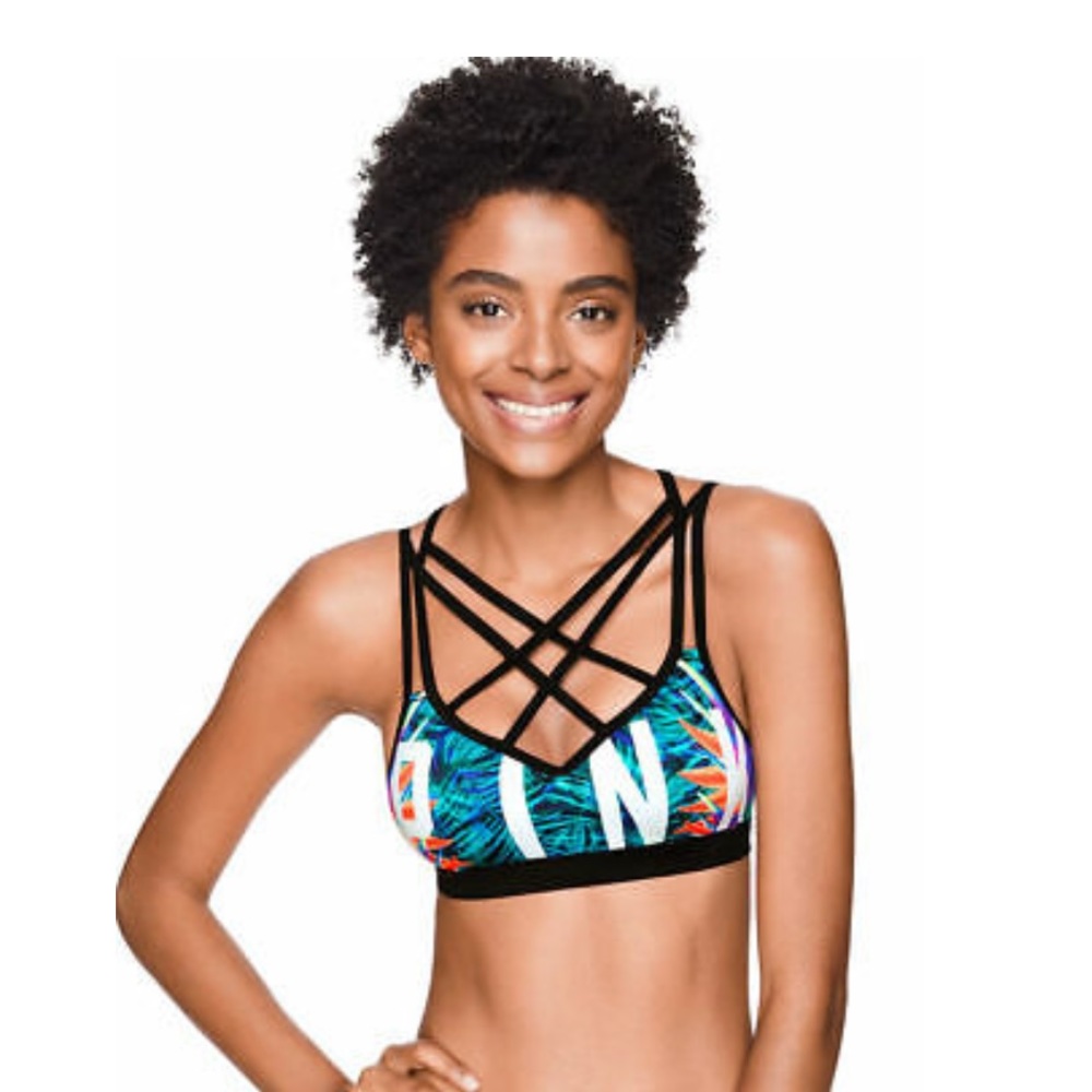 Victoria’s Secret Pink Cage Front Push Up Bra